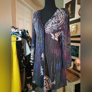 Lane Bryant Flare sleeve blouse. Size 14/16.